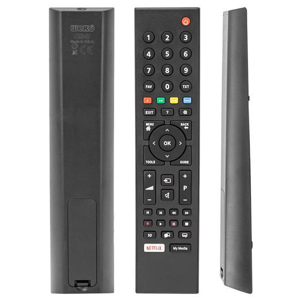 Ayt Arçelik Beko Netflix My Media Tuşlu Lcd Led Tv Kumandası Uzaktan Kumanda - Image 1