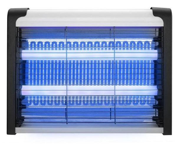 Asonic Siyah 6 Watt + 2000 Volt İki Ledli Sinek Öldürücü AS-A29 Mor Işık Sivri Sinek Cız - Image 1