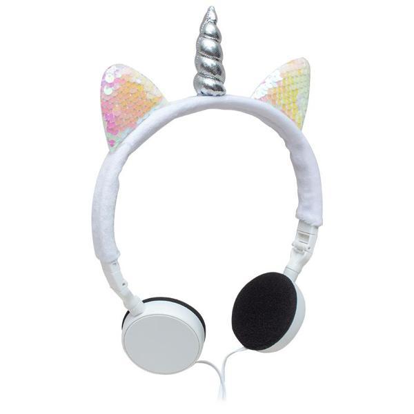 Powermaster PM-3758 3.5 mm Jacklı Kulak Üstü Kablolu Kulaklık Unicon Peluş Kulaklık - Image 1
