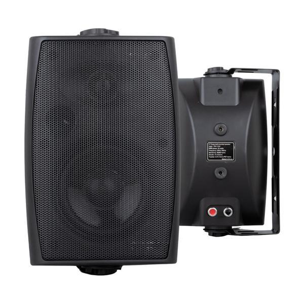 MAGICVOICE MV-21668 10 CM 110 VOLT - 150 WATT 4 İKİ YOLLU SİYAH TRAFOLU SÜTÜN HOPARLÖR (DH 4ATB) - Image 1