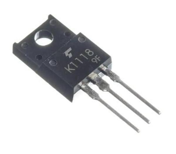 2SK 1118 TO-220F MOSFET TRANSISTOR - Image 1