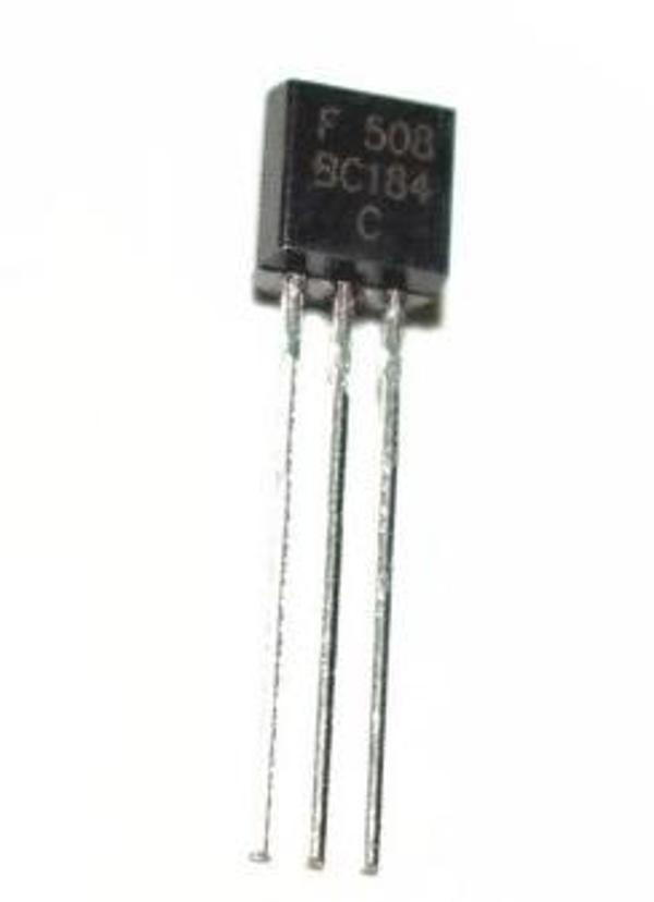 BC 184 TO-92 TRANSISTOR - Image 1