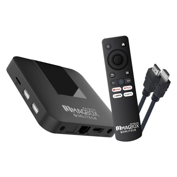 Ayt Magbox Magroid Qualitech 32GB Rom 2GB Ram 2.4G H313 CPU Android TV Box İ p Tv Destekli - Image 1