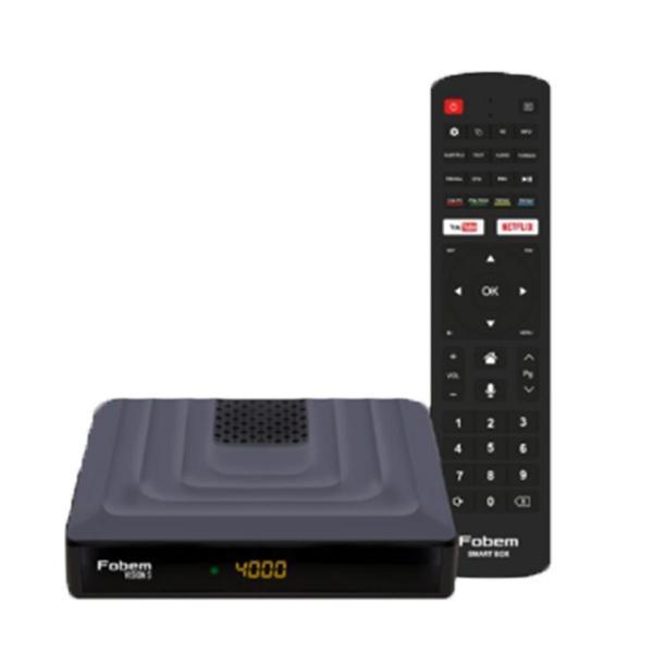Ayt Fobem Vision S Hibrit 4 Gb Ram 32 Gb Rom Ses Komutlu Uydu Alıcılı Tv Box Android 14  - Image 1