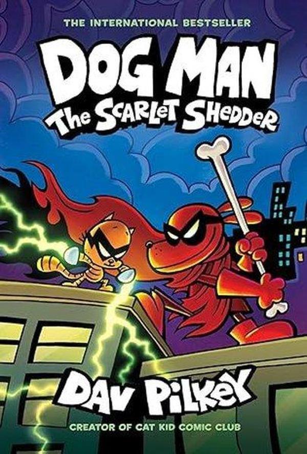 Dog Man: The Scarlet Shedder (Dog Man #12) (PB) - Scholastic - Image 1