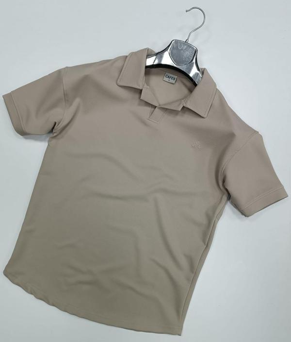 Cafes Slim Fit Erkek Kısa Kol Polo Yaka Tshirt - 7295 - Image 1