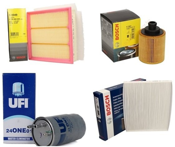 Opel Corsa D 1.3 Dizel Bakım Seti BOSCH 2007 - 2009 EURO 4 MOTOR UFİ TİP - Image 1