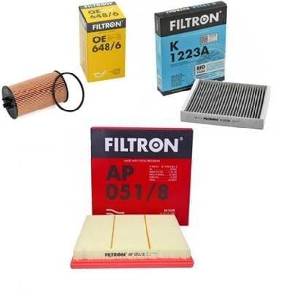 Opel Astra J 1.6 Benzinli 115 BG Bakım Filtre Seti Karbonlu Filtron Marka - Image 1