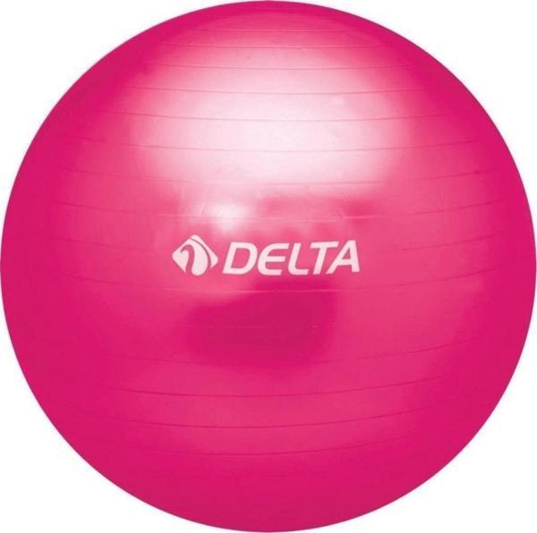 Delta 65 cm Dura-Strong Deluxe Fuşya Pilates Topu (Pompasız) - Image 1