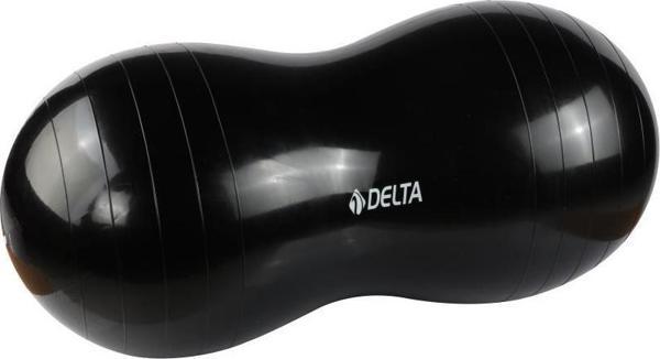Delta Fıstık Şeklinde 90 cm x 45 cm Siyah Pilates Topu - Image 1