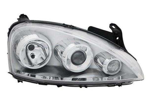 Opel Corsa C Sağ Far Mercekli Cosmo Tip DEPO - Image 1