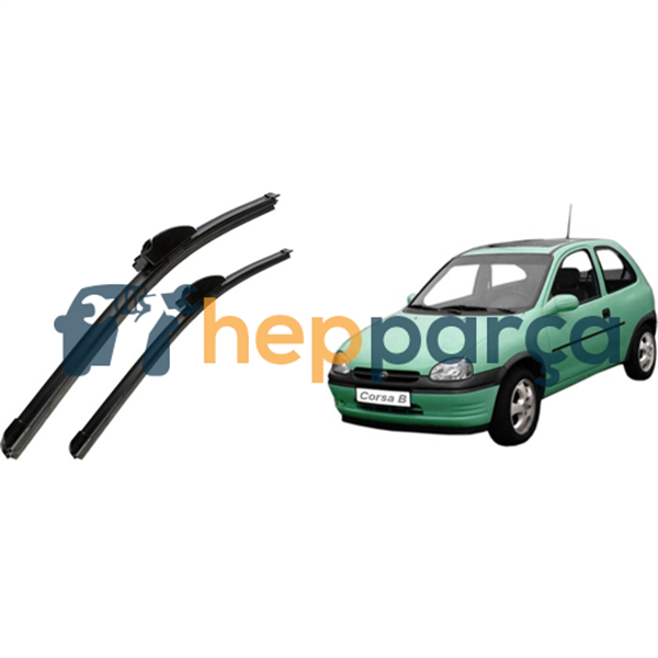 Opel Corsa B Ön Silecek Takımı Muz Tip - Image 1