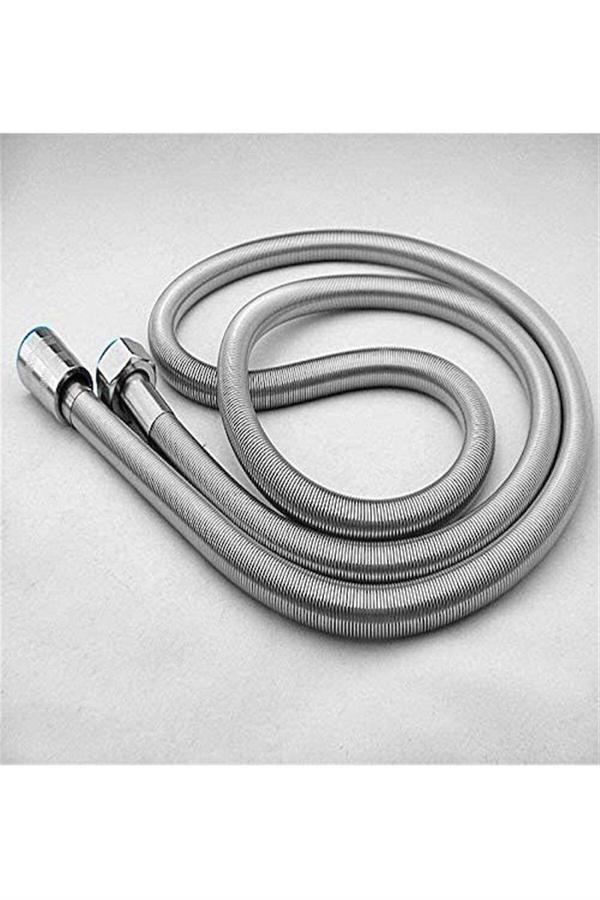 More Home Yaylı 150 Cm 1,5 Metre Duş Hortumu Spirali Poşetli Paket - Image 1