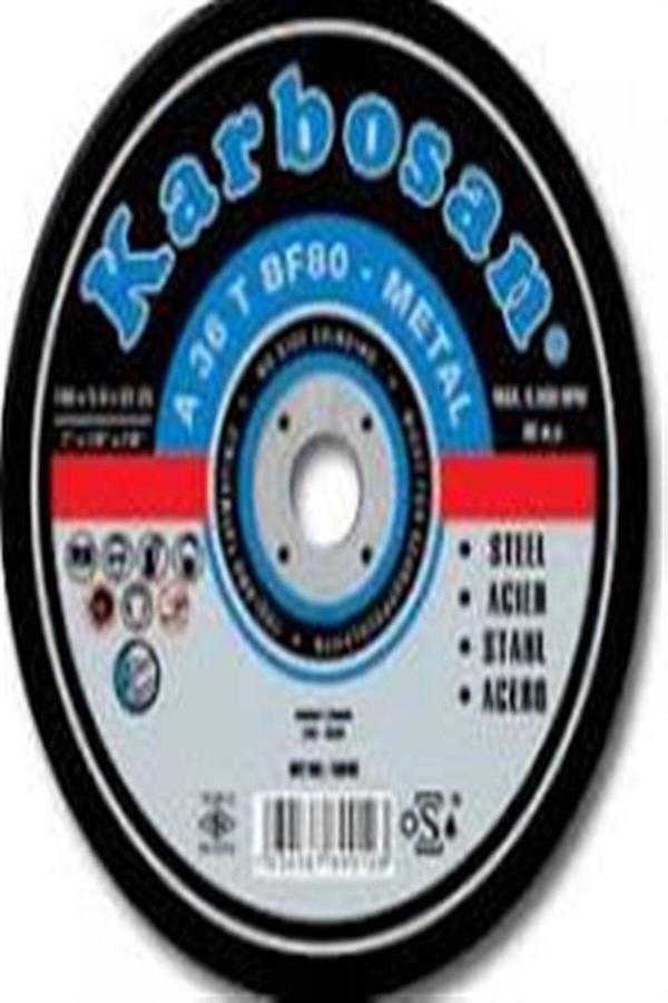 More Home Karbosan A 36 T Bf80 Metal Kesme Taşları 230X3,0 X22.23 2 Adet - Image 1