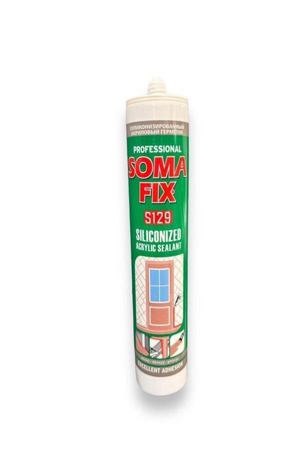 Somafix S129 Akrilik Silikonize  Bronz  Mastik - Image 1