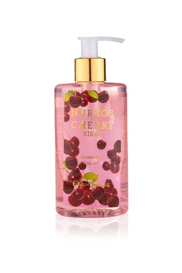 Nurxos 9224 Cherry Kiraz 300 ML Kadın Erkek Duş Jeli 8681124692245 - Image 1