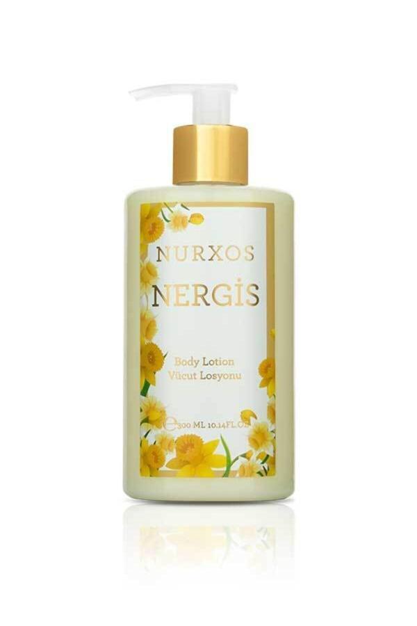 Nurxos 9153 Nergis 300 ML Kadın Vücut Losyonu 8681124691538 - Image 1