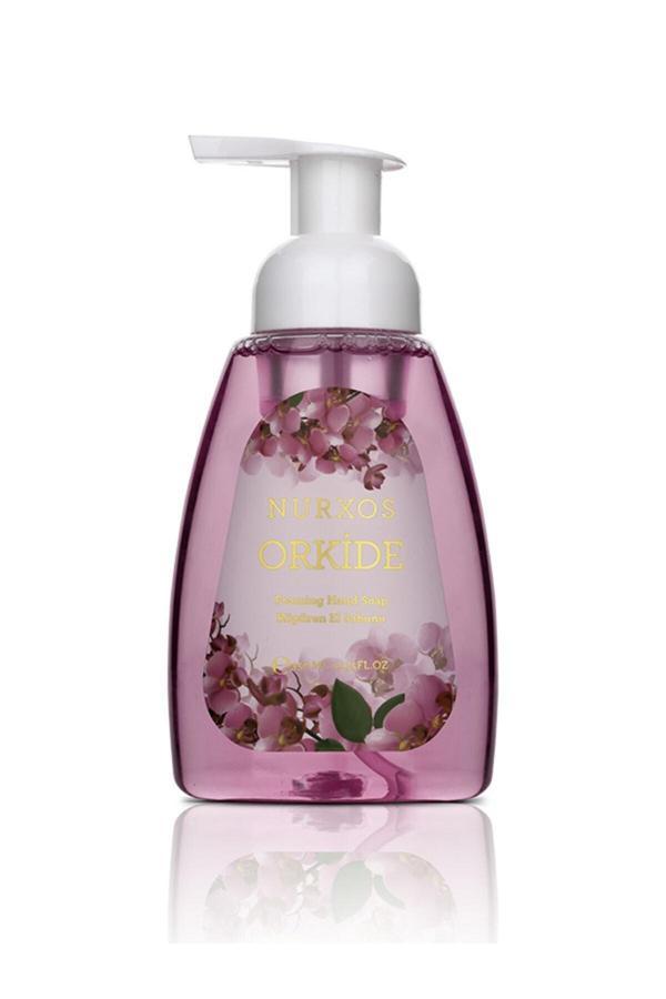 Nurxos 9556 Orkide 350 ML Köpüren El Sabunu 8681124695567 - Image 1