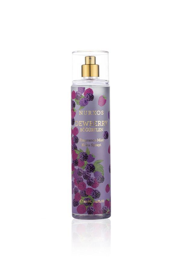 Nurxos 9076 Dewberry Böğürtlen 250 ML Kadın Erkek Koku Vücut Spreyi 8681124690760 - Image 1