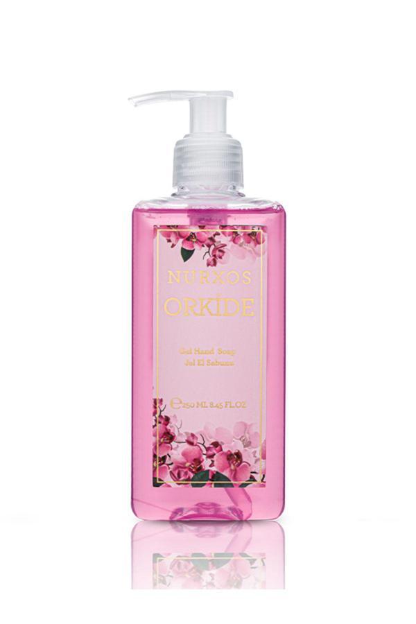 Nurxos 9506 Orkide 250 ML Jel El Sabunu 8681124695062 - Image 1