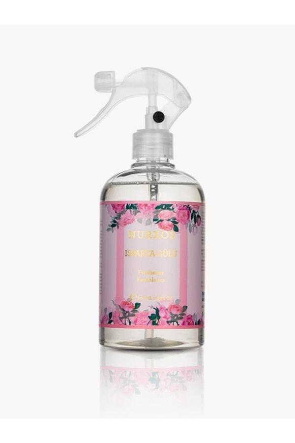 Nurxos 9017 Isparta Gülü 500 ML Sprey Ferahlatıcı Oda Kokusu - Image 1