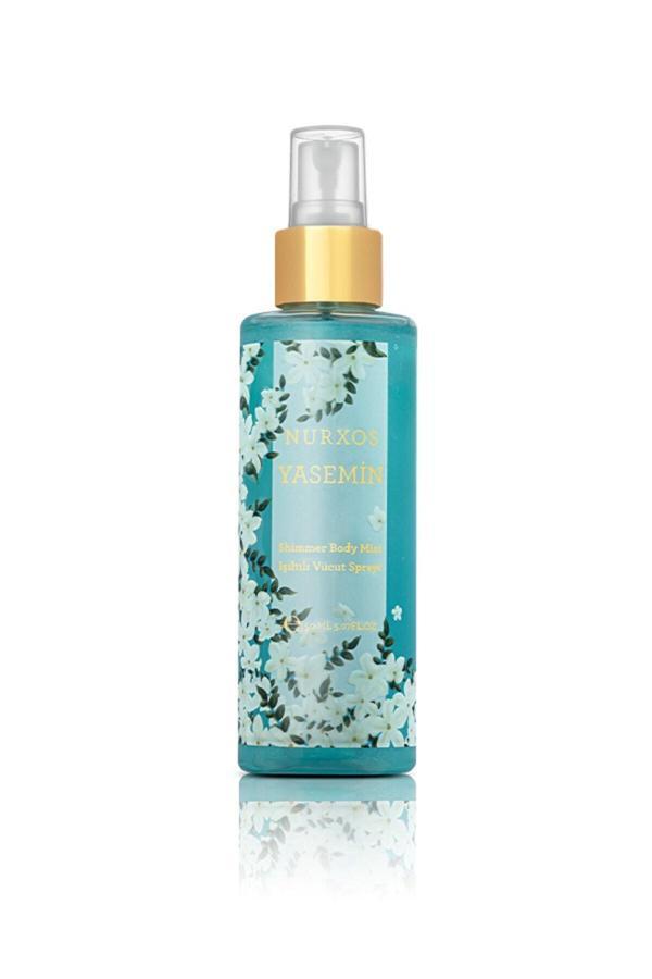 Nurxos 9114 Yasemin 150 ML Kadın Işıltılı Koku Vücut Spreyi 8681124691149 - Image 1