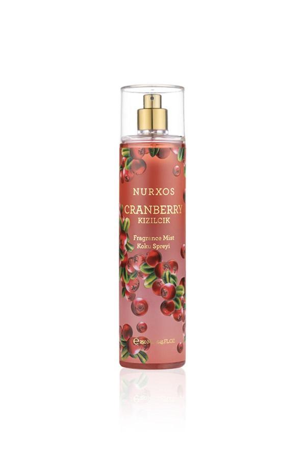 Nurxos 9073 Cranberr Kızılcık 250 ML Kadın Erkek Koku Vücut Spreyi 8681124690739 - Image 1