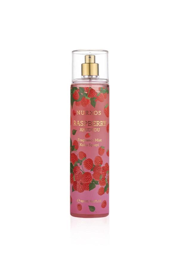 Nurxos 9075 Raspberry Ahududu 250 ML Kadın Erkek Koku Vücut Spreyi 8681124690753 - Image 1