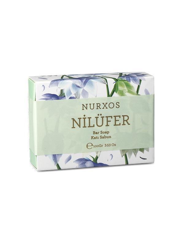 Nurxos 9616 Nilüfer 100 Gr Katı Sabun 8681124696168 - Image 1