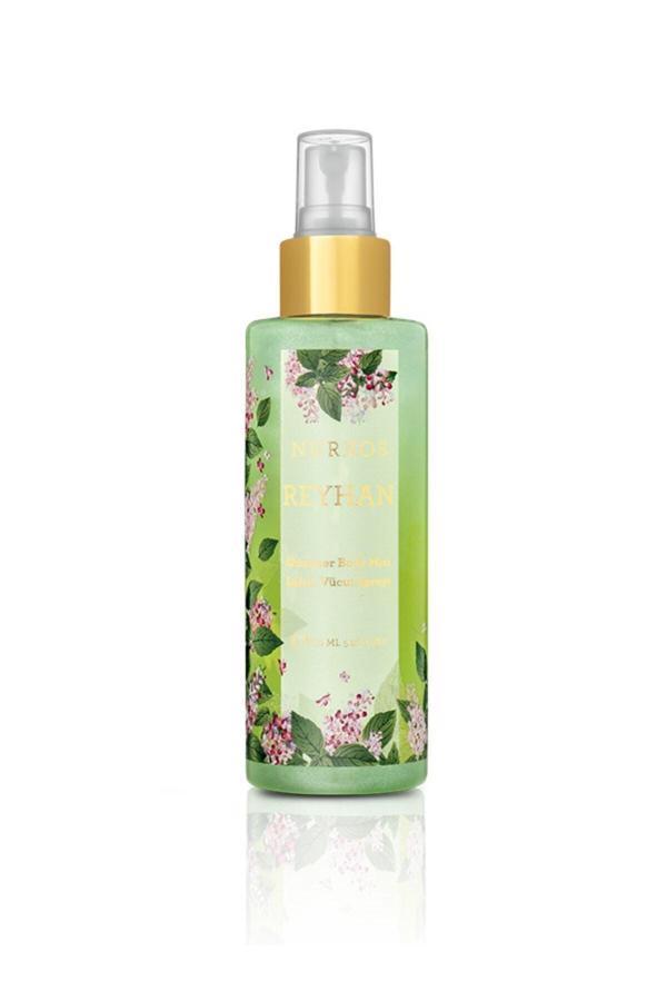 Nurxos 9121 Reyhan 150 ML Kadın Işıltılı Koku Vücut Spreyi 8681124691217 - Image 1