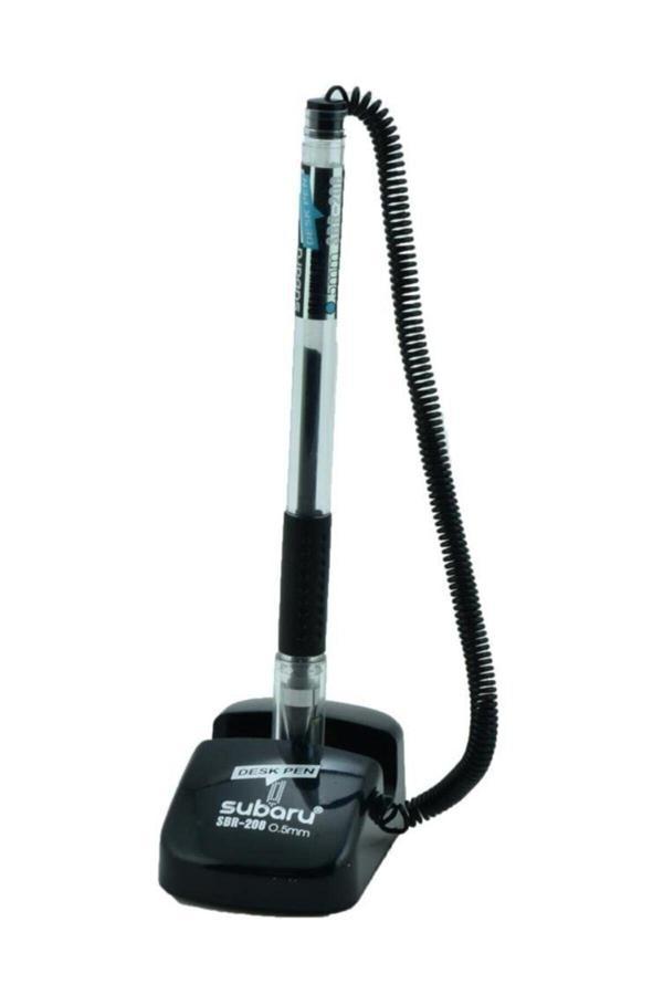 Subaru Sbr-208 0.5Mm Siyah Zincirli Masa Üzeri Tükenmez Kalem Tk.K - Image 1