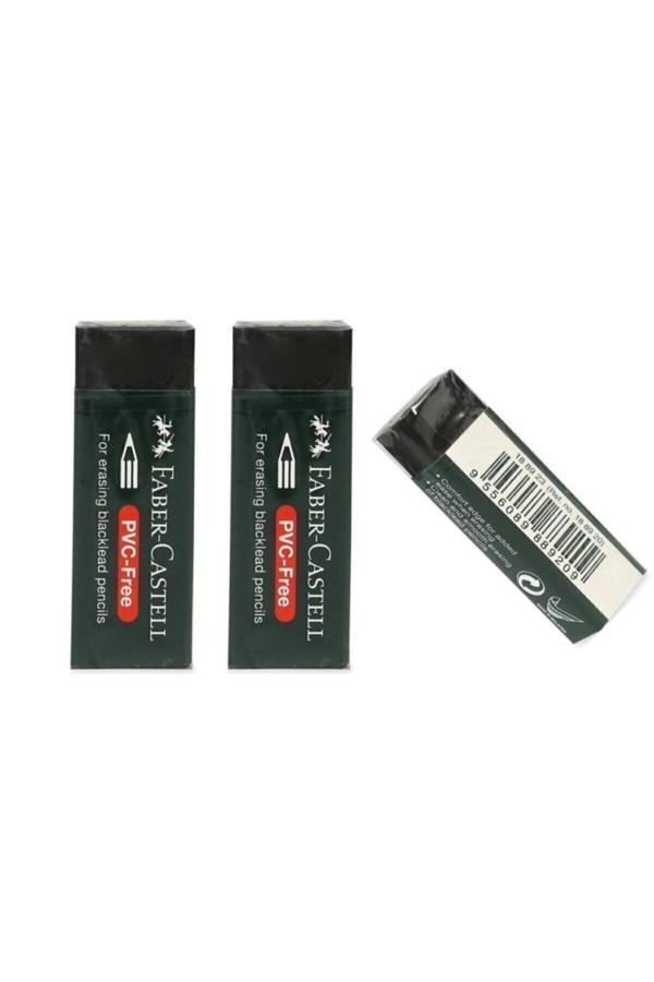 Faber-Castell Pvc Free Siyah _20 (2 Adet) Silgi - Image 1