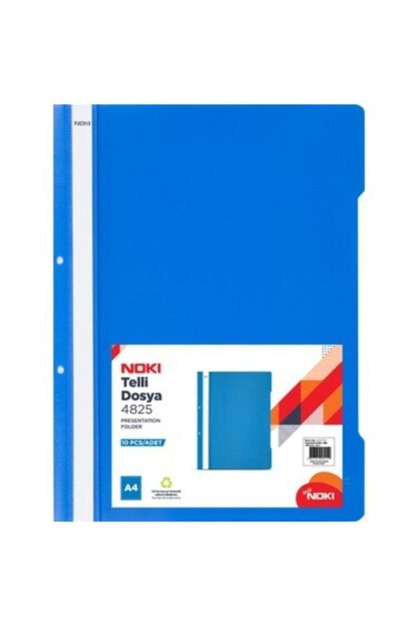 Noki Nokı Eco Telli Dosya 50 Li Paket ( Mavi) - Image 1