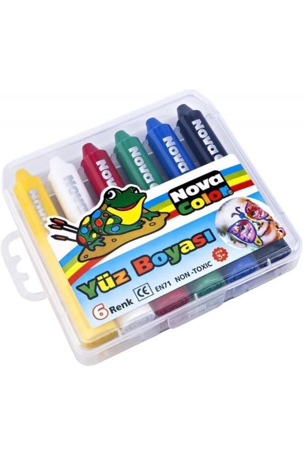 Nova Color Yüz Boyası 6 Renk - Image 1
