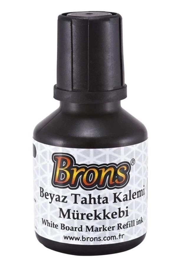 Brons Tahta Kalem Mürekkebi 30 Cc Siyah Br 350 12 Adet/1 Kutu - Image 1