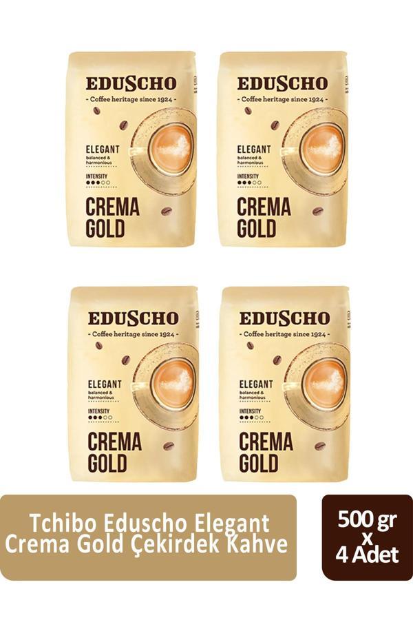Tchibo Eduscho Elegant Crema Gold 500 gr x 4 Adet - Image 1