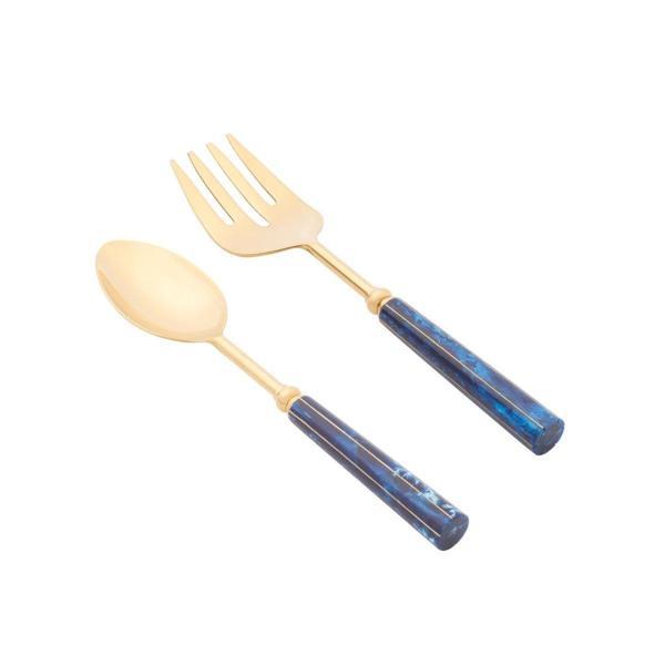 Jumbo Razzo 2li Salata Servis Seti Qe80 Çelik - Image 1