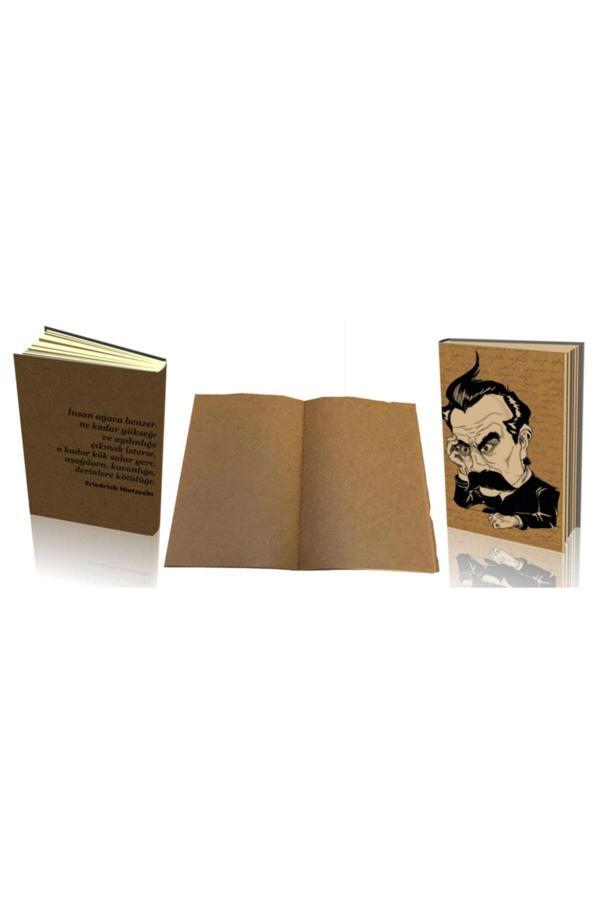 Tiydem Hobi Defteri / Kraft Kağıt Anı Defteri / Nostaljik Defter - Image 1