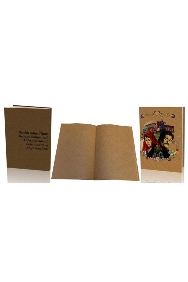 Tiydem Hobi Defteri / Kraft Kağıt Anı Defteri / Nostaljik Defter - Image 1