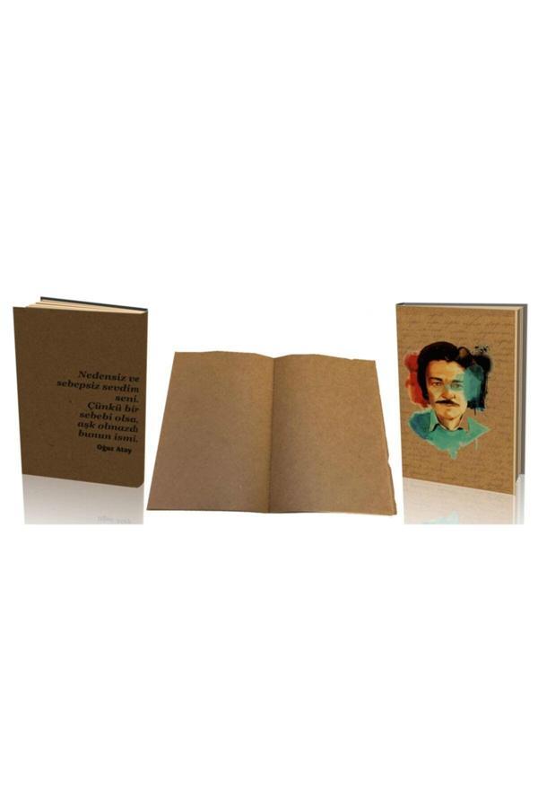 Tiydem Hobi Defteri / Kraft Kağıt Anı Defteri / Nostaljik Defter - Image 1
