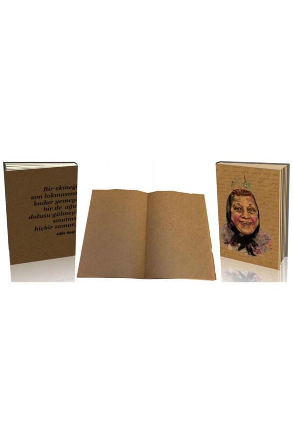Tiydem Hobi Defteri / Kraft Kağıt Anı Defteri / Nostaljik Defter - Image 1