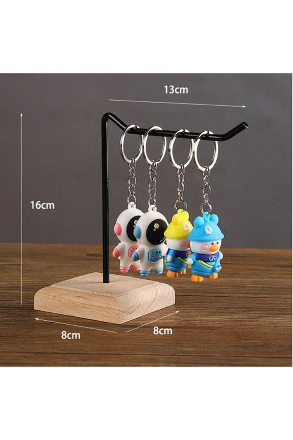 Tiydem Küpe, Bileklik, Bilezik, Anahtarlık, Teşhir Standı, Masaüstü Organizer, Metal Takı Standı Organizeri - Image 1