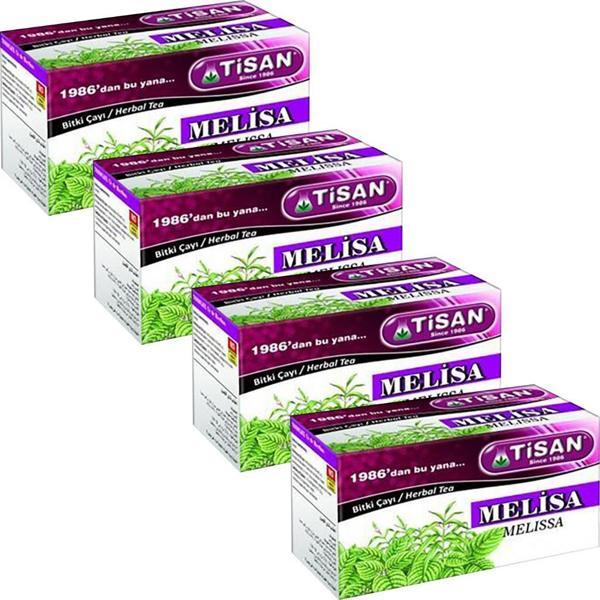 Tisan Melisa Bitki Süzen Poşet Çay 4 x 20'li - Image 1