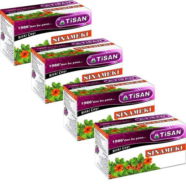 Tisan Sinameki Bitki Süzen Poşet Çay 4 x 20'li - Image 1