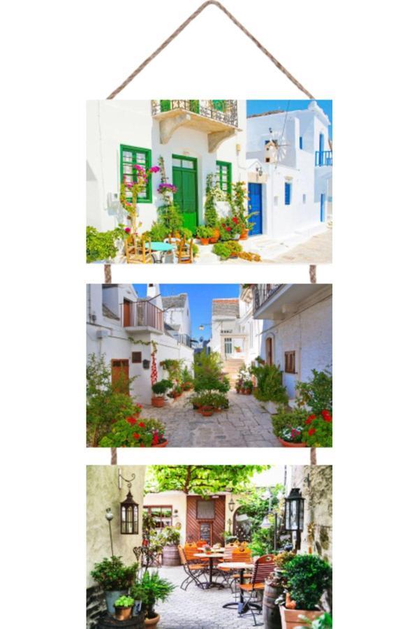 Tiydem 3 Parçalı Askılı Mdf Tablo - 3'Lü Askılı Mdf Tablo - Image 1