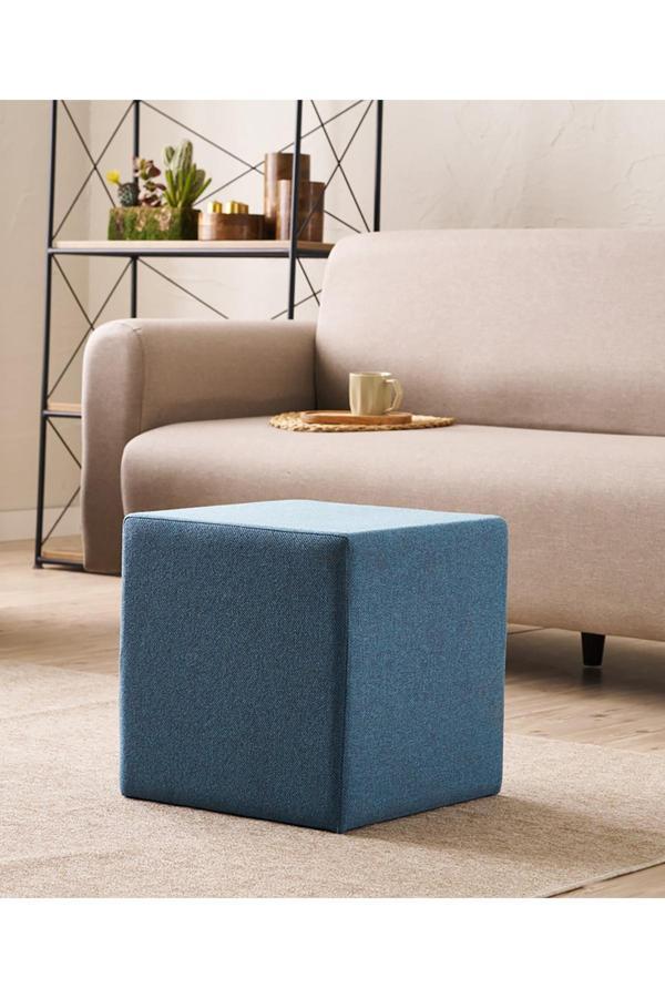 Favora Asos Puf - Mavi - Image 1