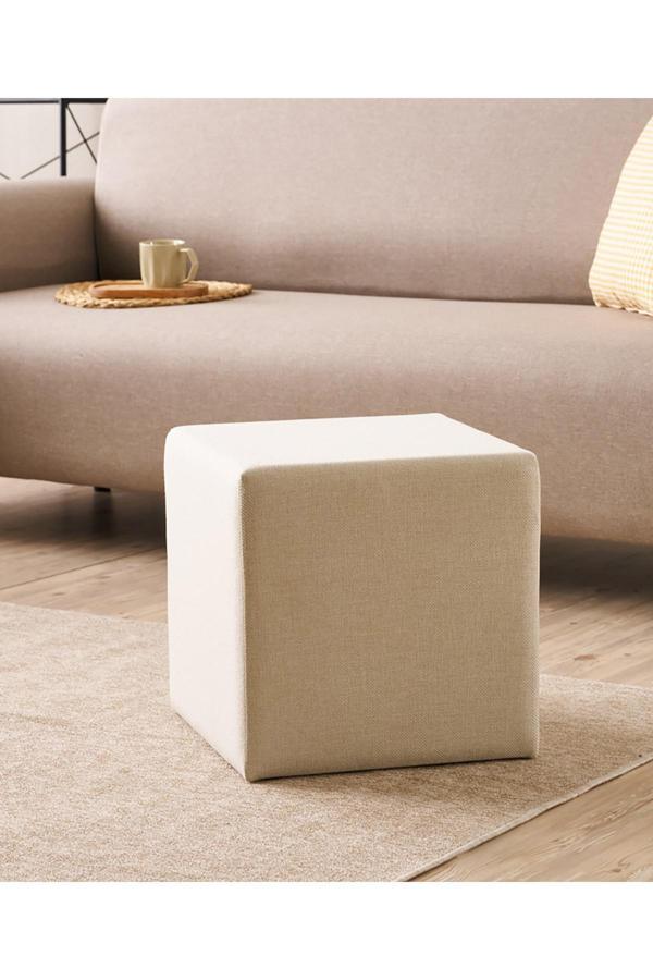 Favora Asos Puf - Krem - Image 1