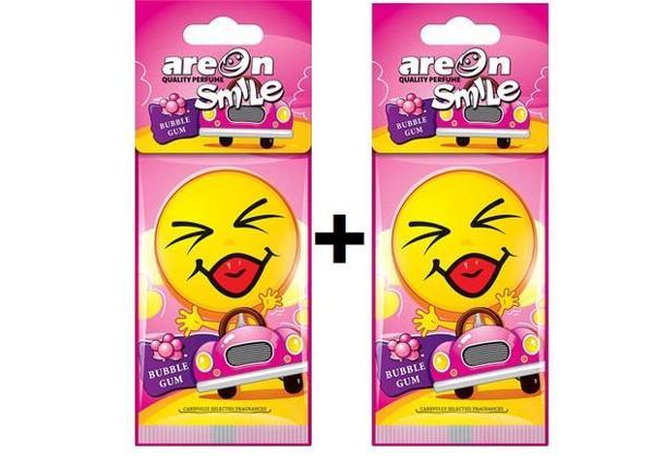 Areon Smile Dry Bubble Gum Oto Araç Kokusu (2li ) - Image 1