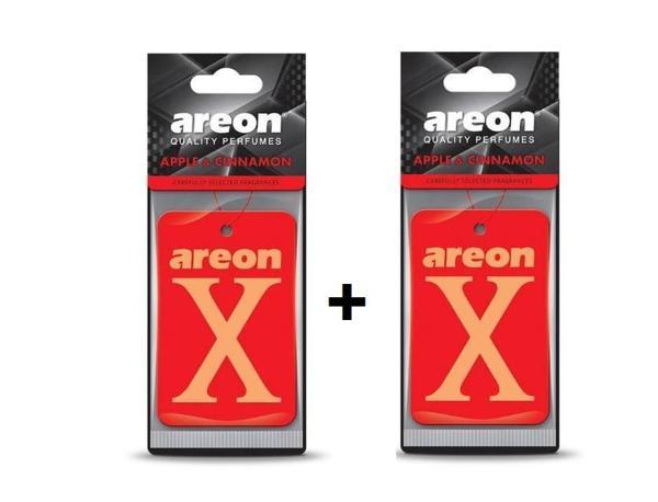 Areon X Serisi Apple Cinnamon Black Oto Araç Kokusu (2li ) - Image 1