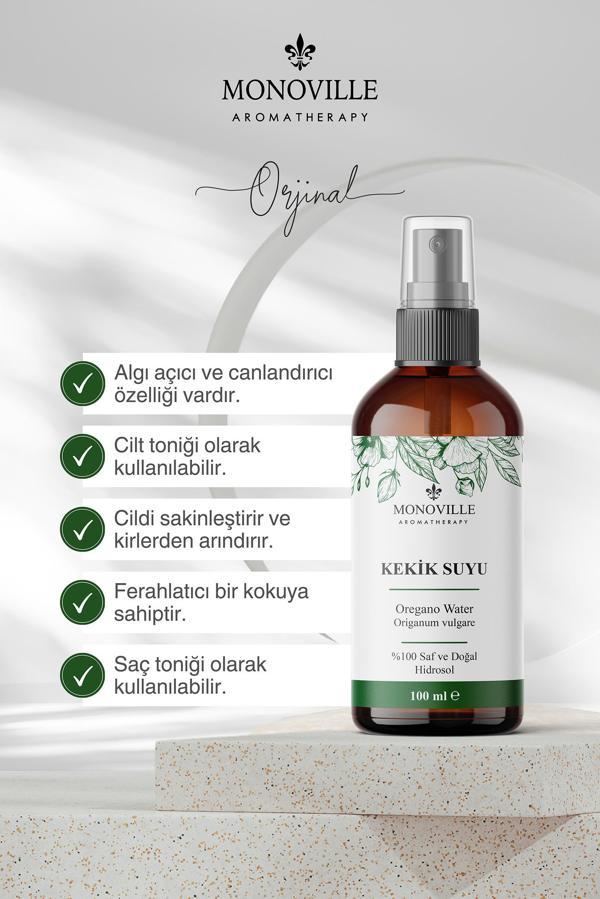 Kekik Suyu Cilt Ve Saç Toniği 100 ml (Oregano Water) - Image 1